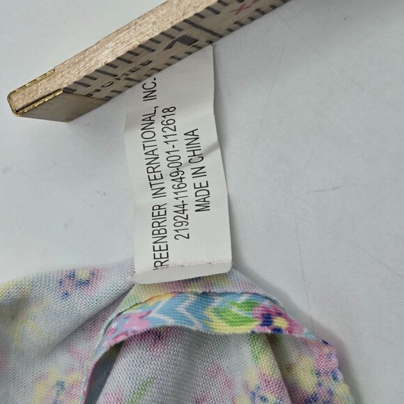 Floral & Chevron Doll Dress For 11.5" Fashion Dolls With Belt - Picture 5 of 7